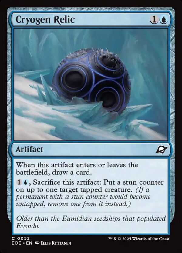 BLANK FOIL "Cryogen Relic" Artist Proof