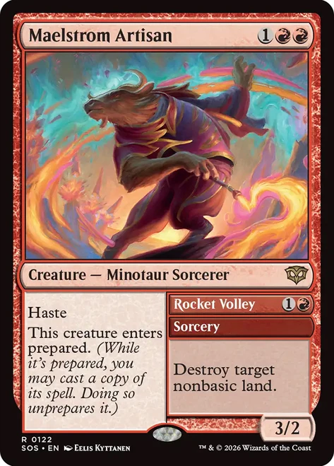 BLANK Foil "Maelstrom Artisan" Artist Proof
